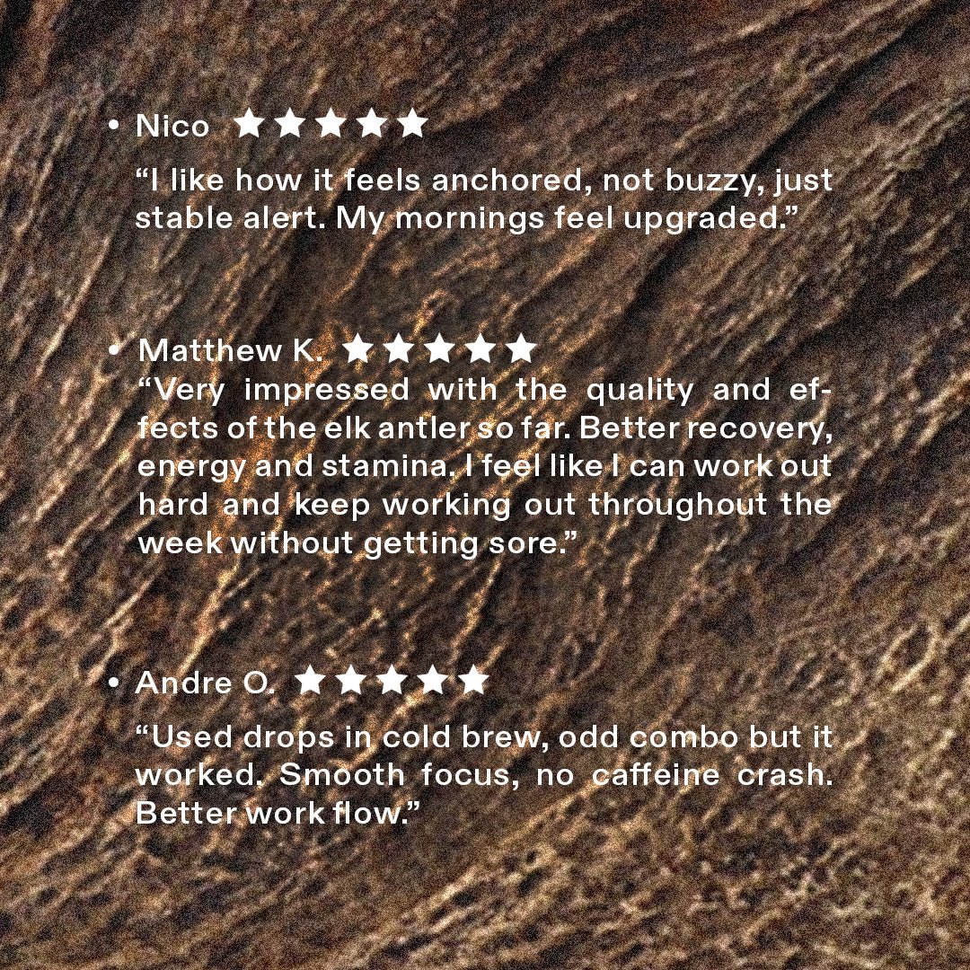 American Elk Antler Velvet // 8500 MG